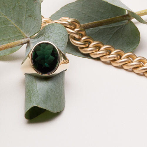 Ring Gold mit Turmalin
